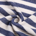 Good price Chinese printed french terry printing  thermal fabrics stripes hoodies for garment